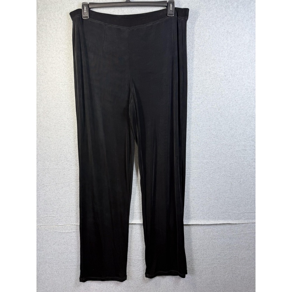 C.l.o.t.h.e.s. Pants Womens XL Black Jersey Stretch Pull On Dressy Office